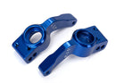Axle carriers rear 6061-T6 aluminum left & right blue-anodized