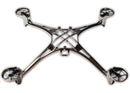 Main frame black chrome 16x5mm BCS self-tapping 4
