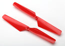 Rotor blade set red 2 16x5mm BCS 2
