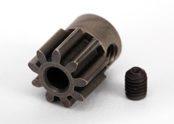 Gear 9-T pinion 32-p steel set screw