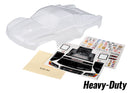 Body Slash 4X4 heavy duty clear untrimmed requires painting window masks decal sheet