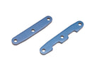 Bulkhead tie bars front & rear aluminum blue-anodized
