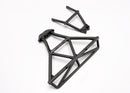 Bumper rear bumper mount rear black