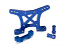Shock tower front 7075-T6 aluminum blue-anodized