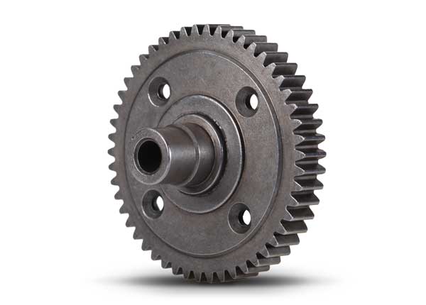 Spur gear steel 50-tooth 08 metric pitch compatible with 32-pitch for center differential