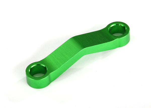 Drag link machined 6061-T6 aluminum green-anodized