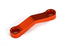 Drag link machined 6061-T6 aluminum orange-anodized