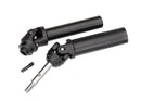 Driveshaft assembly rear extreme heavy duty 1 left or right fully assembled ready to install screw pin 1