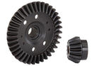 Ring gear differential pinion gear differential machined spiral cut rear