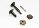 Gear set center differential output gears 2 spider gears 2 spider gear shaft