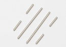 Suspension pin set front or rear 2x46mm 2 2x14mm 4