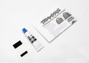 Seal kit receiver box includes o-ring seals and silicone grease