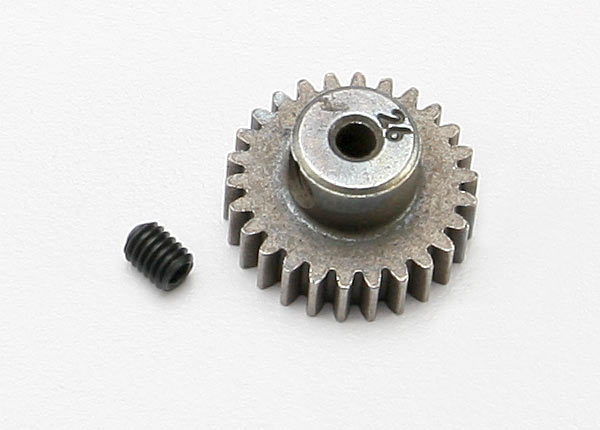 Gear 26-T pinion 48-pitch 23mm shaft set screw