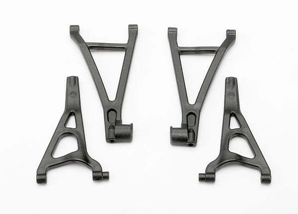 Suspension arm set front includes upper right & left and  lower right & left arms