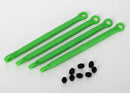 Toe link front & rear molded composite green 4 hollow balls 8