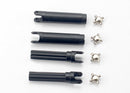 Half shafts left or right internal splined half shaft 2external splined half shaft 2 metal u-joints 4