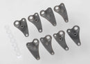 Rocker arm set long travel plastic bushings 8