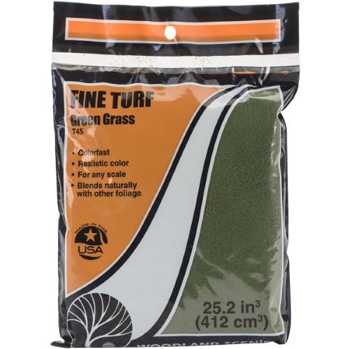 Fine Turf Bag, Green Grass/18 cu. in. - 724771000457
