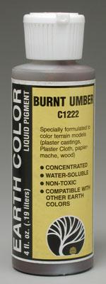 Woodland Scenics C1222 Burnt Umber Earth Color Liquid Pigment