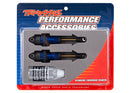 Shocks GTR long blue-anodized PTFE-coated bodies with TiN shafts fully assembled without springs 2