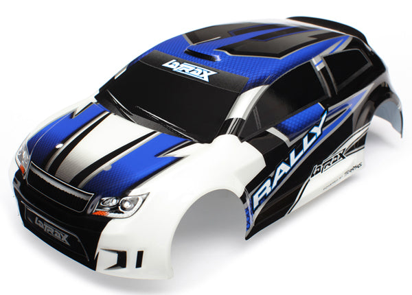 Body LaTrax  118 Rally blue painted decals