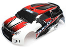 Body LaTrax  118 Rally red painted decals