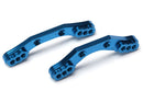 Shock towers front & rear 6061-T6 aluminum blue-anodized