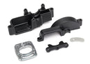 Gearbox housing motor plate