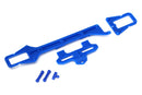 Upper chassis long battery hold down