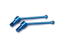Driveshaft assembly front & rear 6061-T6 aluminum blue-anodized 2