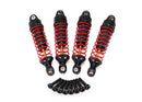 Shocks GTR hard-anodized PTFE-coated aluminum bodies with TiN shafts fully assembled w springs 4  25x10mm CS 8