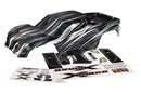 Body X-Maxx  ProGraphix  graphics are printed requires paint & final color application decal sheet