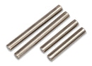 Suspension pin set shock mount front or rear hardened steel 4x25mm 2 4x38mm 2