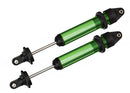 Shocks GTX aluminum green-anodized fully assembled wo springs 2