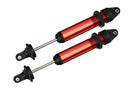 Shocks GTX aluminum red-anodized fully assembled wo springs 2