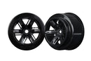 Wheels X-Maxx  black left & right