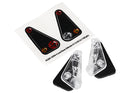 Tail light housing 2 lens 2 decals left & right fits