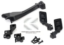 Mirrors side left & right snorkel mounting hardware fits