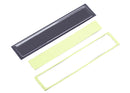 Tailgate panel insert clear requires painting adhesive foam tape 2 fits