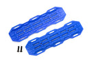 Traction boards blue mounting hardware