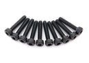 Screws 2x10mm cap-head self-tapping hex drive 10