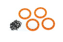 Beadlock rings orange 22 aluminum 4 2x10 CS 48