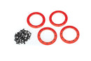 Beadlock rings red 22 aluminum 4 2x10 CS 48