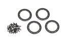 Beadlock rings black 22 aluminum 4 2x10 CS 48