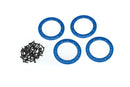 Beadlock rings blue 22 aluminum 4 2x10 CS 48