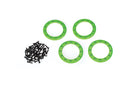 Beadlock rings green 19 aluminum 4 2x10 CS 48