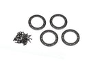 Beadlock rings black 19 aluminum 4 2x10 CS 48
