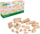 BRIO 33772 Special Track Pack | 50 Pieces of Wooden Tracks and Train Accessories for Kids Age 3 and Up