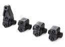Axle mount set complete front & rear for suspension links