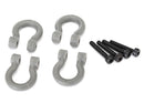 Bumper D-Rings grey front or rear 2x12 CS 4